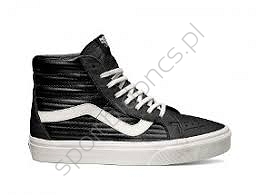 Vans Sk8-Hi Moto Leather Black White (W) 