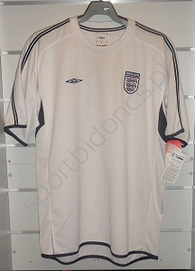 KOSZULKA UMBRO PIŁKARSKA ANGLIA ENGLAND BIAŁA rozm L