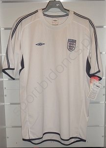 KOSZULKA UMBRO PIŁKARSKA ANGLIA ENGLAND BIAŁA rozm L